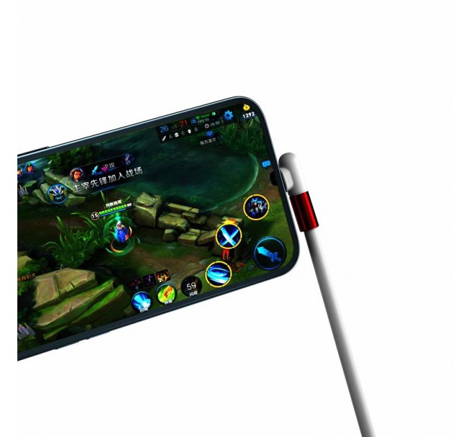 XO Кабель XO NB152 Elbow USB-Lightning 2.4A 1м White (6920680872466)