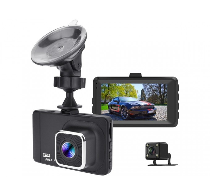 CarCam Відеореєстратор CarCam T418 Dual