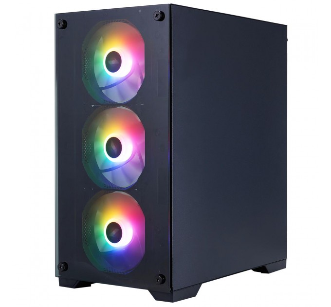 1stPlayer Корпус 1stPlayer X2-M-BK-4F7 Black без БЖ