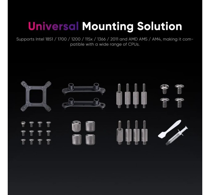 1stPlayer Система водяного охолодження 1stPlayer X-240 Black