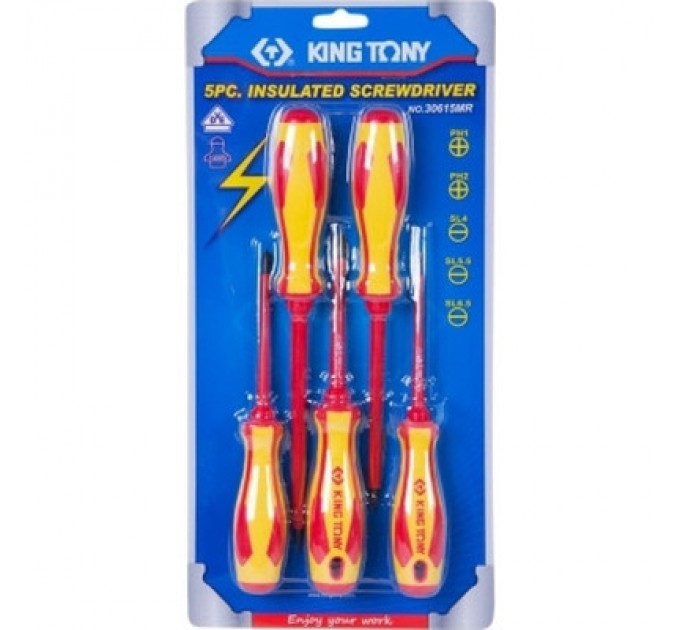 KING TONY Набір викруток KING TONY 5 шт. (30615MR)