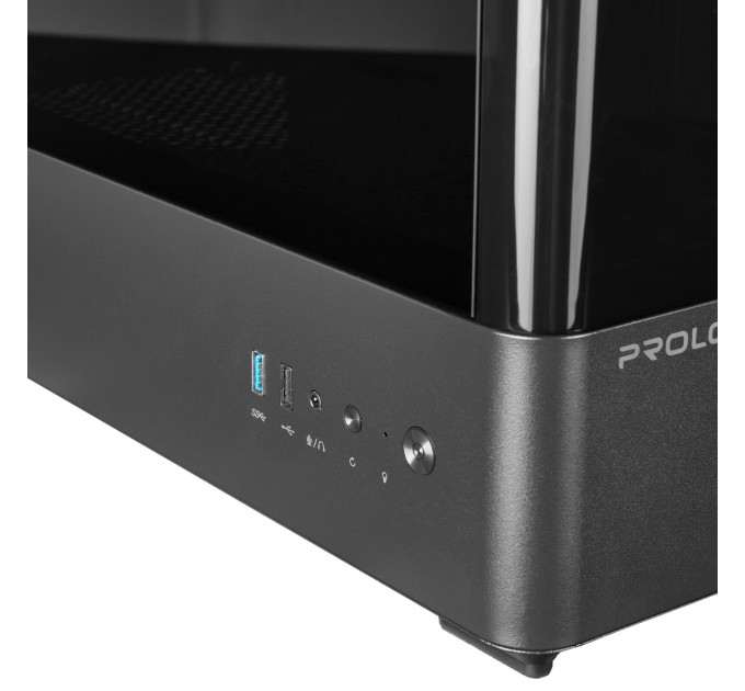 Prologix Корпус Prologix Lumi GM-01AB Glass Black