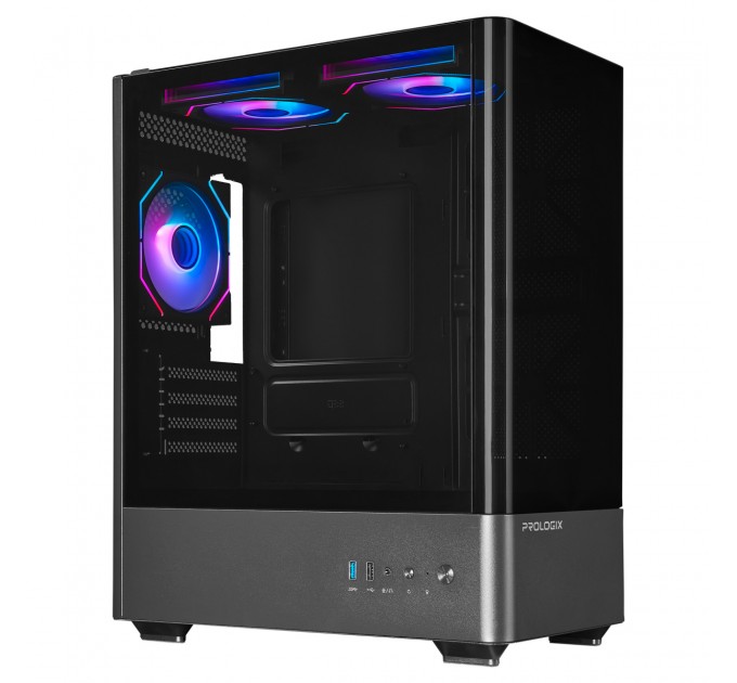 Prologix Корпус Prologix Lumi GM-01AB Glass Black