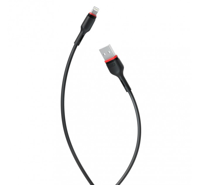 Кабель XO NB-P171 USB - Lightning, (M/M), 2.4A 1 м Black (6920680873647)
