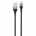 XO Кабель XO NB188 USB - micro-USB, (M/M), 2.4A 1 м Gray (6920680879717)
