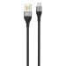 XO Кабель XO NB188 USB - micro-USB, (M/M), 2.4A 1 м Gray (6920680879717)
