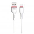 Кабель XO NB-P171 USB - USB Type-C, (M/M), 2.4A 1 м White (6920680873692)