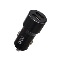 Автомобільний зарядний пристрій XO CC30 (2USB, 2.4A) Black (6920680872756)