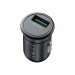 XO Автомобільний зарядний пристрій XO CC46 (USB, 3A) Gray (6920680827343)