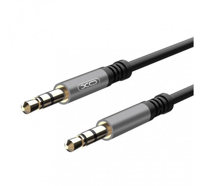 XO Кабель XO NB121 3.5 мм - 3.5 мм (M/M), 1 м, Black (6920680864591)