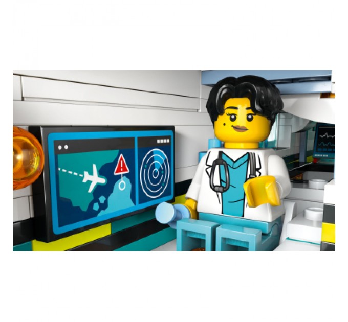 LEGO Конструктор LEGO City Літак швидкої медичної допомоги (60465)