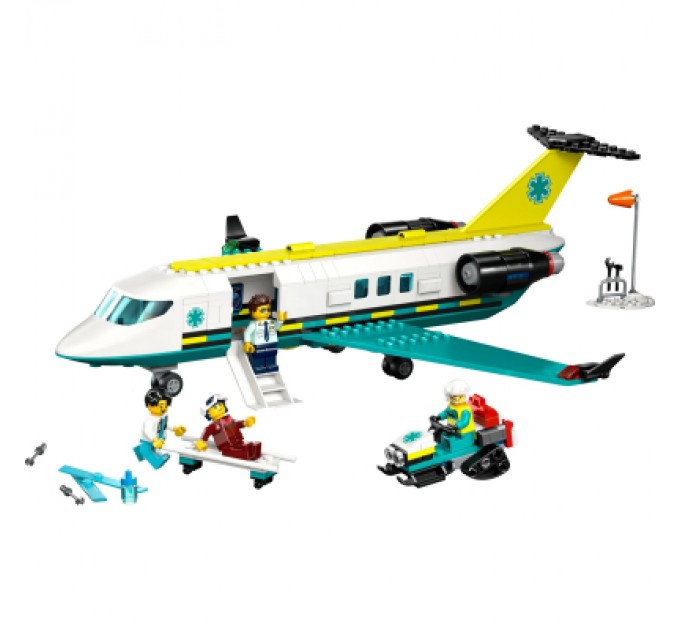 LEGO Конструктор LEGO City Літак швидкої медичної допомоги (60465)