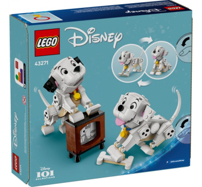 LEGO Конструктор LEGO Disney Лакі та Пенні. 101 далматинець (43271)