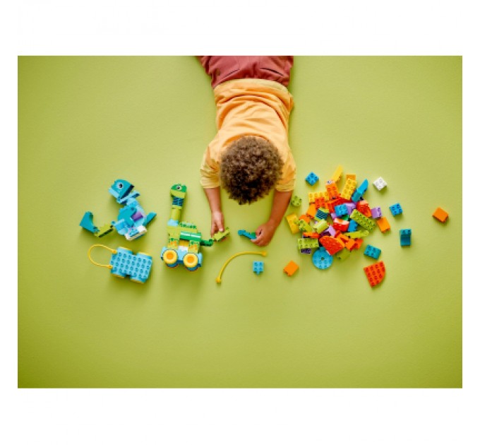 LEGO Конструктор LEGO DUPLO Динозаври на колесах 3 в 1 (10451)