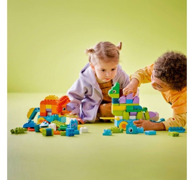 LEGO Конструктор LEGO DUPLO Динозаври на колесах 3 в 1 (10451)