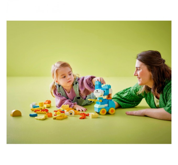 LEGO Конструктор LEGO DUPLO Тварини на колесах 3 в 1 (10448-)