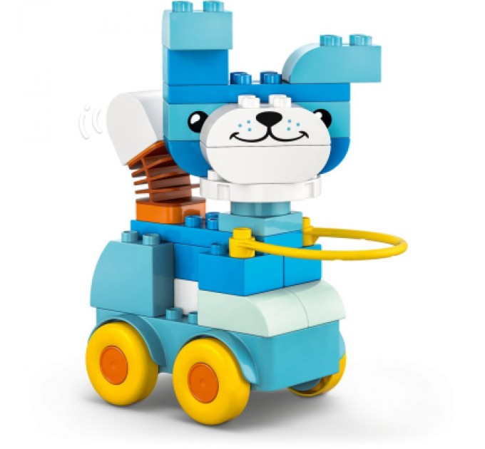 LEGO Конструктор LEGO DUPLO Тварини на колесах 3 в 1 (10448-)