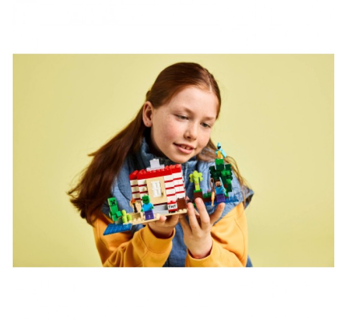 Конструктор LEGO Minecraft Будинок із вибухівки в джунглях (21275)