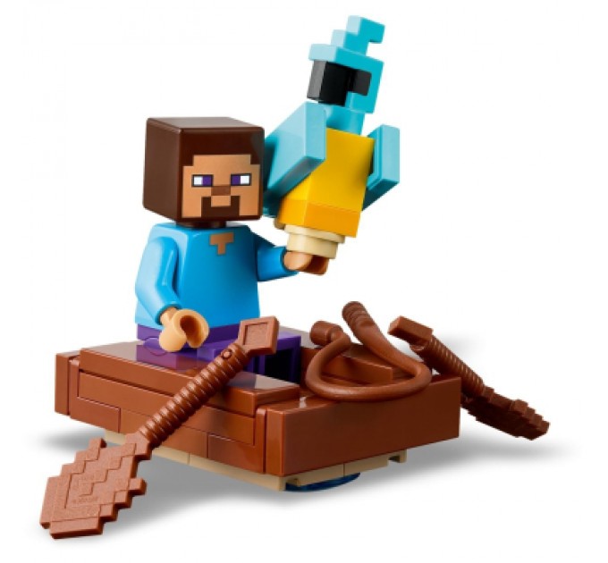 Конструктор LEGO Minecraft Будинок із вибухівки в джунглях (21275)