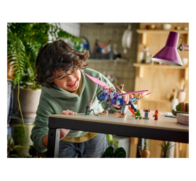 LEGO Конструктор LEGO NINJAGO Ронту, король драконів (71842)