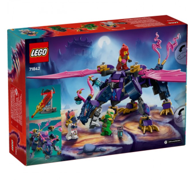 LEGO Конструктор LEGO NINJAGO Ронту, король драконів (71842)
