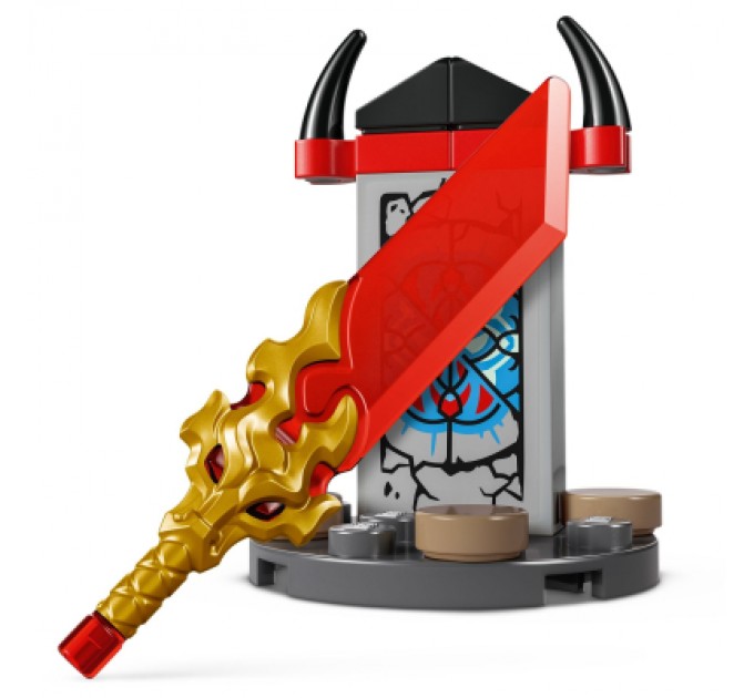 LEGO Конструктор LEGO NINJAGO Ронту, король драконів (71842)