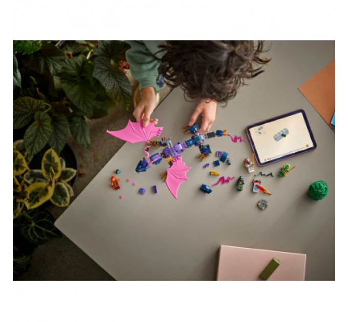 LEGO Конструктор LEGO NINJAGO Ронту, король драконів (71842)