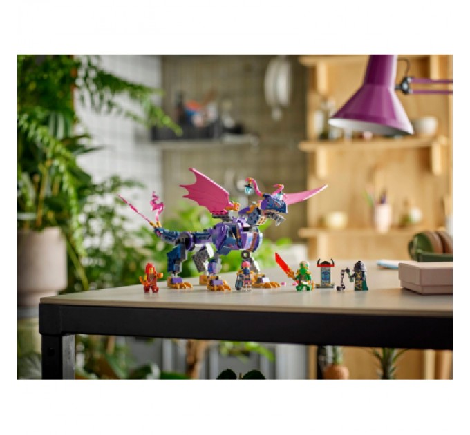 LEGO Конструктор LEGO NINJAGO Ронту, король драконів (71842)