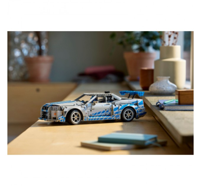 LEGO Конструктор LEGO Technic Подвійний форсаж Автомобіль Nissan Skyline GT-R (42210)