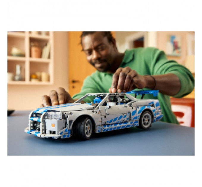 LEGO Конструктор LEGO Technic Подвійний форсаж Автомобіль Nissan Skyline GT-R (42210)