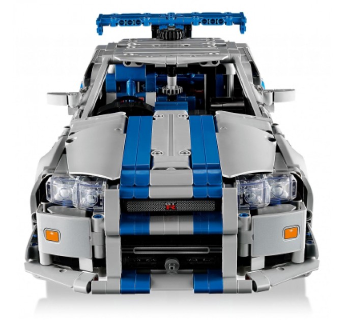LEGO Конструктор LEGO Technic Подвійний форсаж Автомобіль Nissan Skyline GT-R (42210)