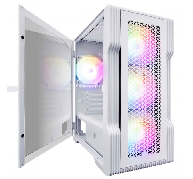 1stPlayer Корпус 1stPlayer T3-WH-4F1-W White без БЖ