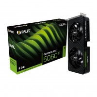 Відеокарта GF RTX 5060 Ti  8GB GDDR7 Dual Palit (NE7506T019P1-GB2062D)