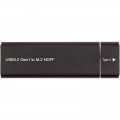PowerPlant Зовнішня кишеня PowerPlant для SSD M.2 SATA USB3.2 (HC380305)