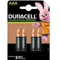 Акумулятор Duracell Recharge DX2400 LSD Ni-MH AAA/HR03 900 mAh BL 4шт
