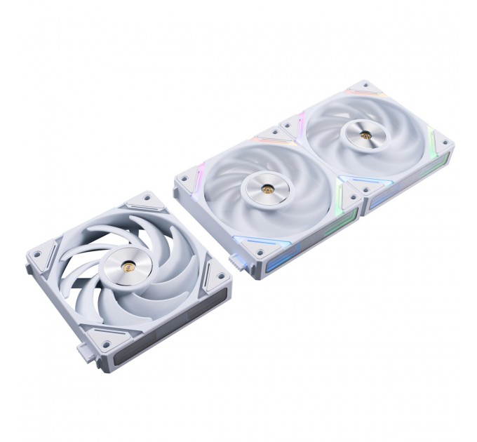 1stPlayer Вентилятор 1stPlayer XF7 White (XF7-WH-1IN1)