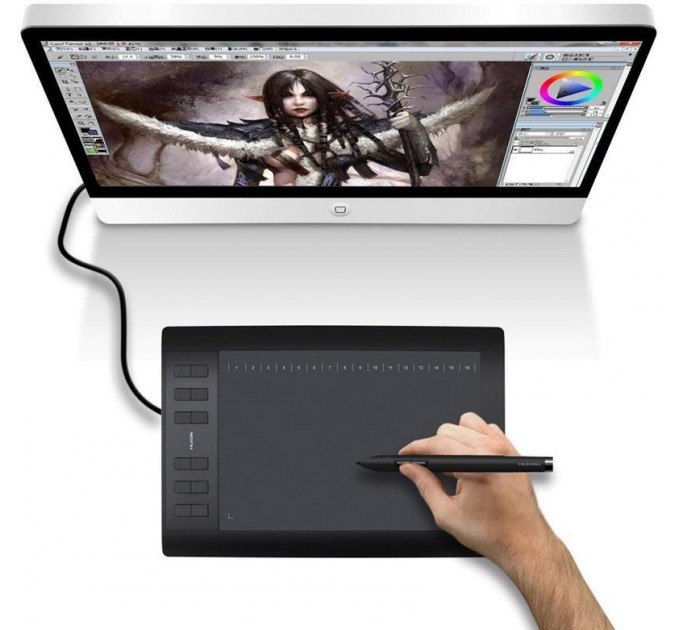 Huion Графічний планшет Huion New 1060Plus + рукавичка