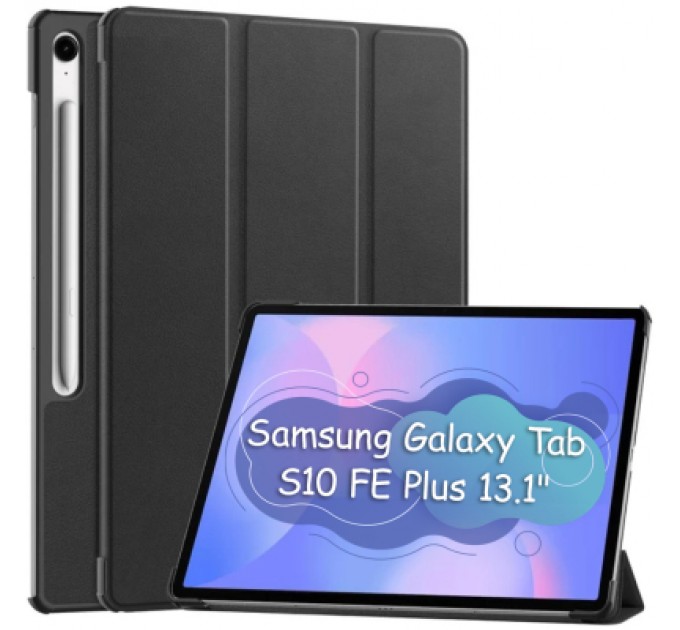 Чохол до планшета BeCover Smart Case Samsung Galaxy Tab S10 FE Plus (SM-X620/SM-X626) 13.1" Black (713381)