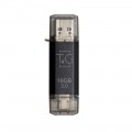 T&G Флеш-накопичувач USB 3.0 16GB Type-C T&G 009 Star Series Black (TG009TC-16GBK3)