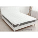 MirSon Наматрацник MirSon Eco Light №1712 EcoSilk Air-Soft звичайний на резинці по кутах White 180x200 см (2200002888349)