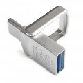T&G Флеш-накопичувач USB 3.0 128GB Type-C T&G Metall Series 104 Silver (TG104TC-128G3)