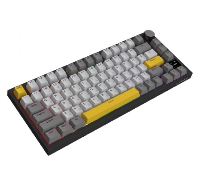 Ajazz Клавіатура Ajazz AK820 Pro Flying Fish Switch Black RGB USB/Wireless/Bluetooth UA Black (AK820PRO-FF-BGY)
