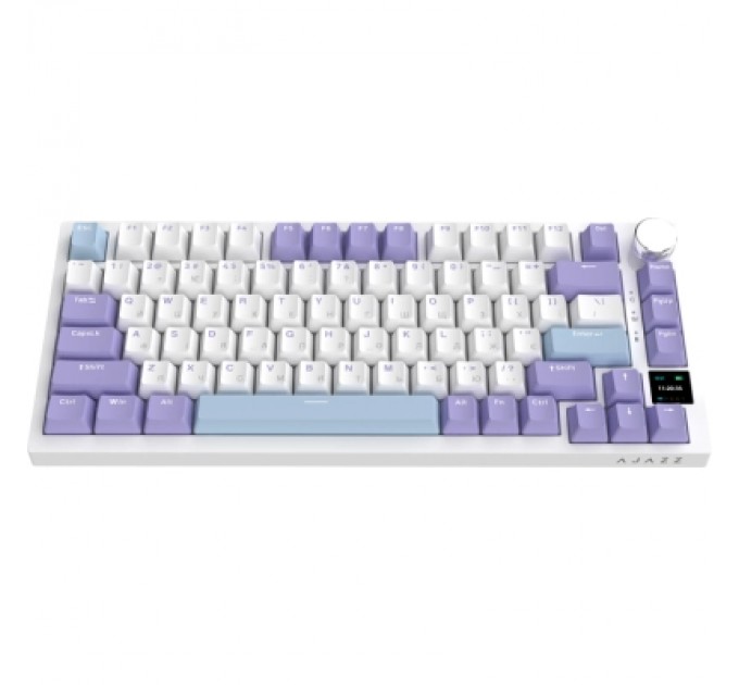 Клавіатура Ajazz AK820 Pro Gift Switch Purple RGB USB/Wireless/Bluetooth UA Purple (AK820PRO-G-PWB)