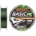 Select Шнур Select Basic PE 150m Dark Green 0.12mm 12lb/5.6kg (1870.18.22)