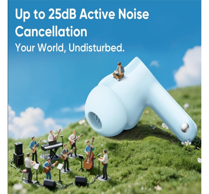 Bluetooth-гарнітура Realme Buds T200X White_EU