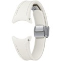 Samsung Ремінець Samsung D-Buckle Hybrid Eco-Leather Band для Samsung Galaxy (20mm, S/M) / Watch 4 / Watch 5 / Watch 6 Cream (ET-SHR93SUEGEU)