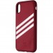 Adidas Чохол-накладка Adidas 3-Stripes Snap для Apple iPhone XR Maroon Red (CL4864)