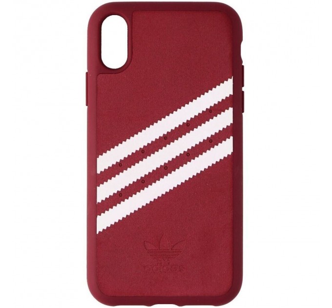 Adidas Чохол-накладка Adidas 3-Stripes Snap для Apple iPhone XR Maroon Red (CL4864)