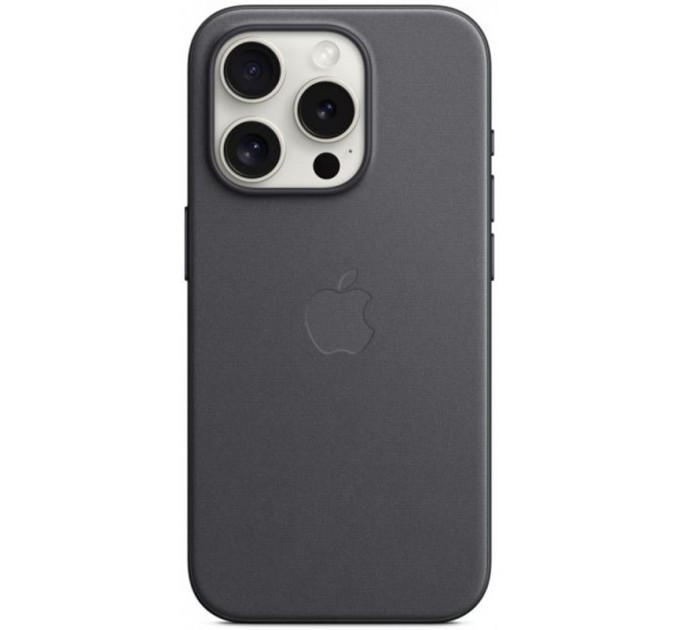 Apple Чохол-накладка Apple FineWoven Case with MagSafe для Apple iPhone 15 Pro Black (MT4H3)