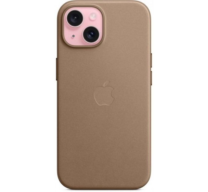 Apple Чохол-накладка Apple FineWoven Case with MagSafe для Apple iPhone 15 Taupe (MT3C3)